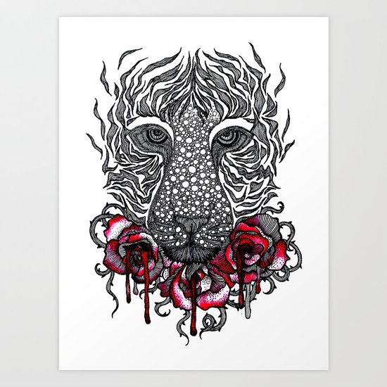 So beautiful, yet so deadly Art Print