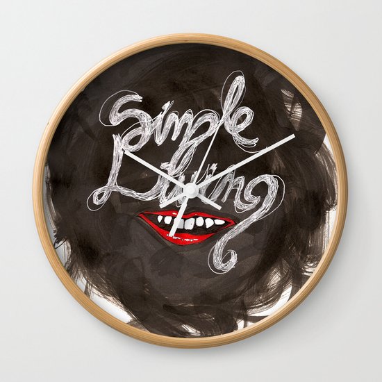 Simple Living Wall Clock