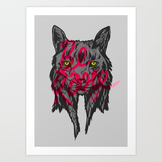 BE RARE TRASH VERSION Art Print
