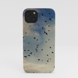 Harvest birds iPhone Case