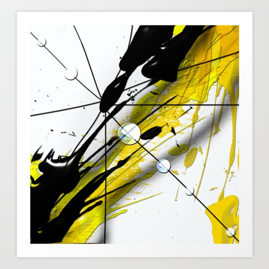 Abstract Composition N2 Art Print