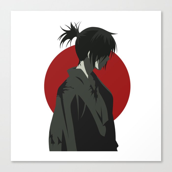 Noragami Minimmalist Yato Canvas Print By Danmcg Society6