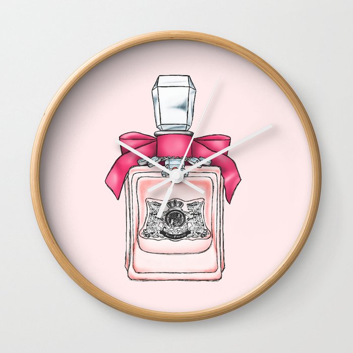 Juicy Couture Couture La La Wall Clock By Bobcatwise Society6