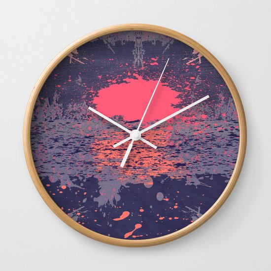 Sunset Wall Clock