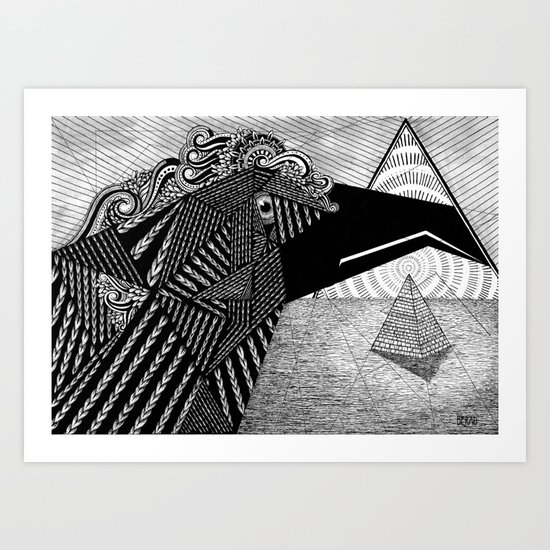 Soul protector Art Print