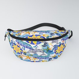 Summer Sun Mosaic Pattern Fanny Pack