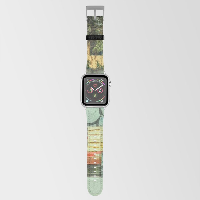 Mexico City Colorful City Scene Apple Watch Band