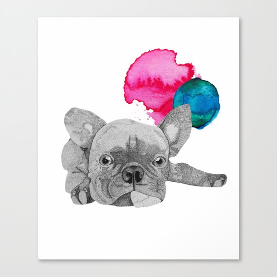 French Bulldog Canvas Print