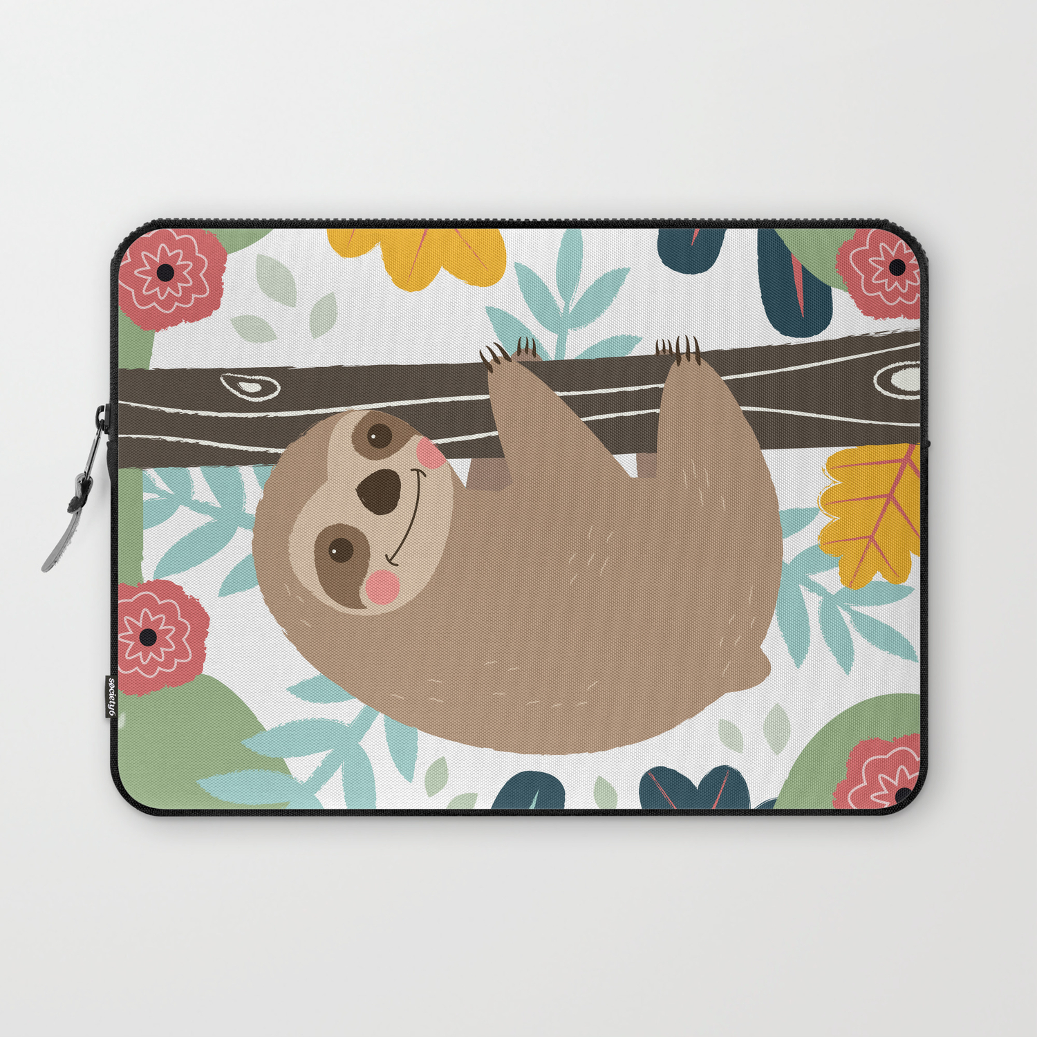 Sloth laptop case 2025