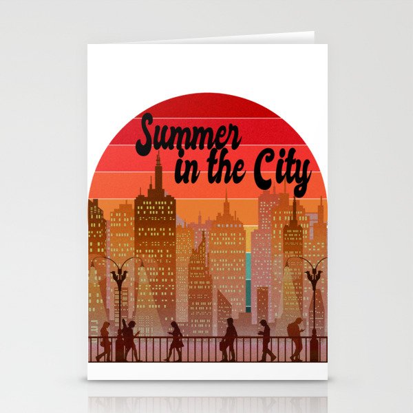 Summer in the City Stationery Cards