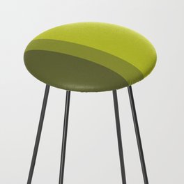 COLOR BLOCKED, CHARTREUSE Counter Stool