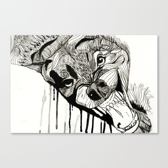 Fight! Canvas Print