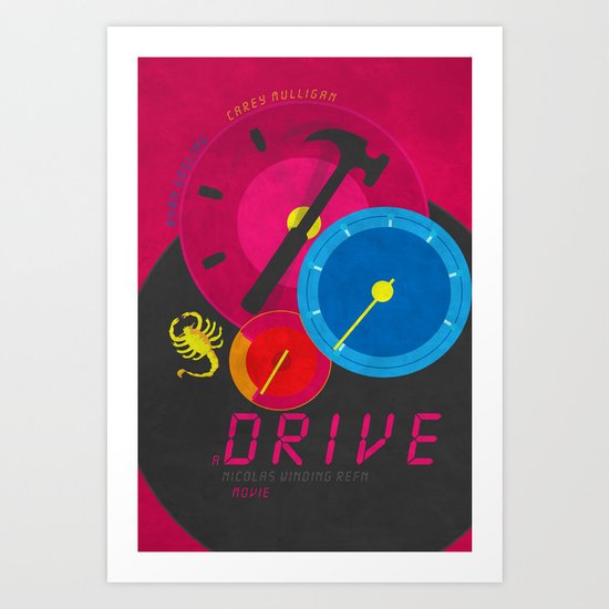 Drive Art Print