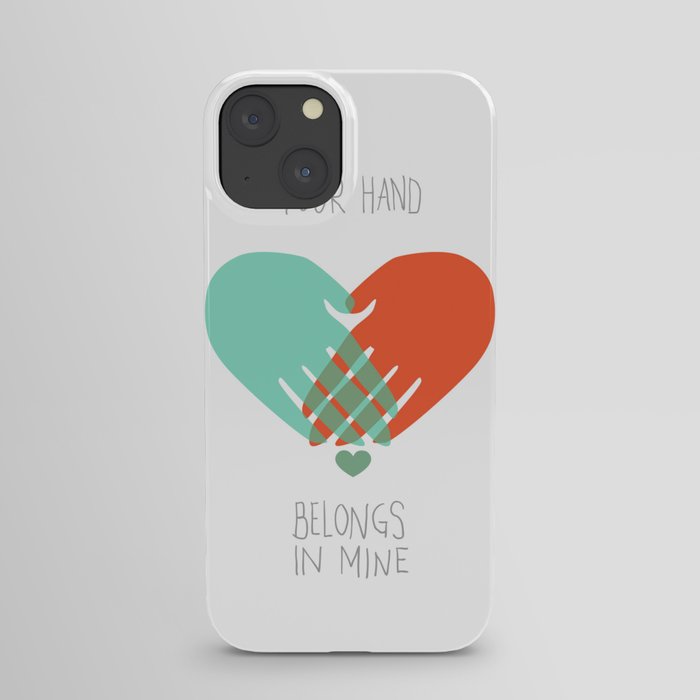 I wanna hold your hand iPhone Case