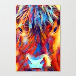 Highland Cow Canvas Print