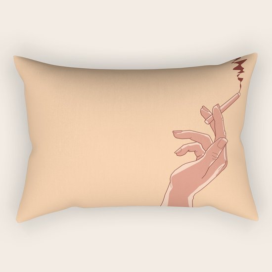 Woman Rectangular Pillow