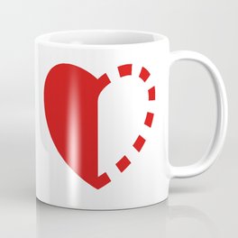 Micah Mason Foundation Red Heart Coffee Mug