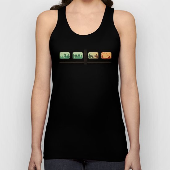 Ground Zero - Zombie Subway Unisex Tank Top