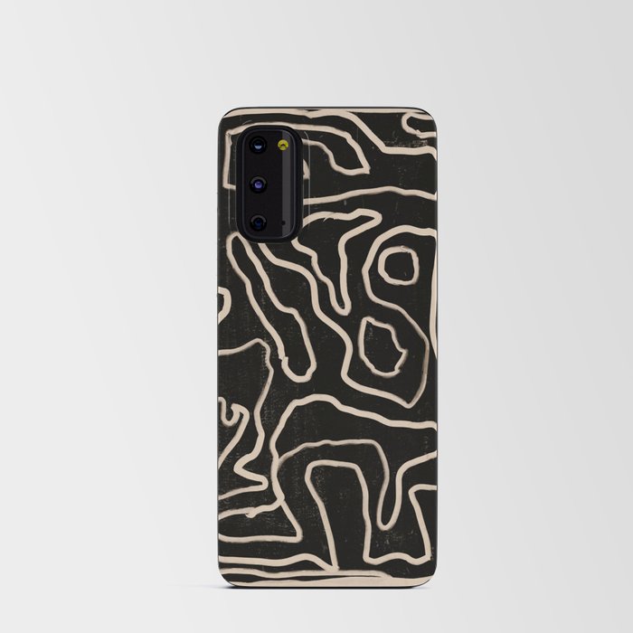 Abstract line art 160 Android Card Case