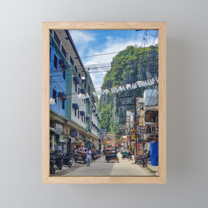El Nido, Palawan, Philippines Framed Mini Art Print