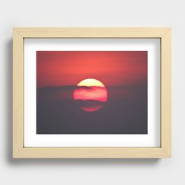 American Sunset (58) Recessed Framed Print
