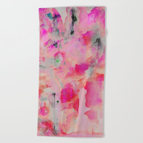rose 2 Beach Towel