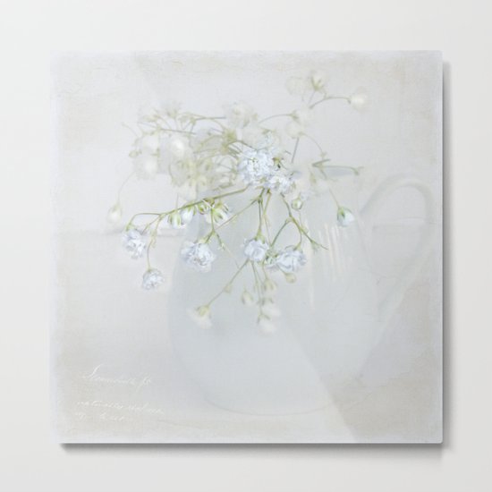 Baby's Breath Metal Print