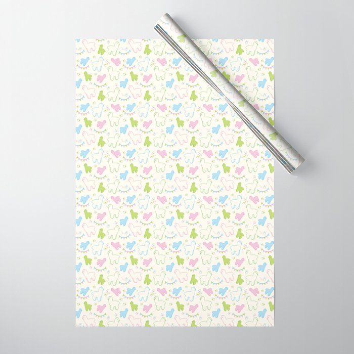 Alpaca Party Wrapping Paper