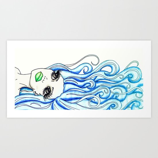 Lady of the Sea Art Print