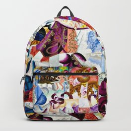 Dancing in the Paris Dancehall Bal Tabarin by Gino Severini Backpack | Paris, Musical, Painting, Curated, France, Leftbank, Milan, Dance, Seine, Nightclub 