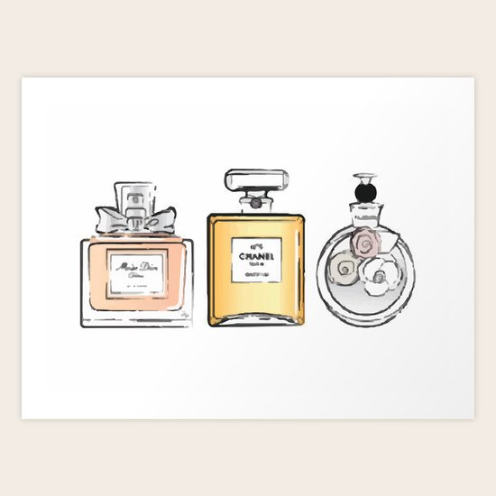 Perfumes Art Print