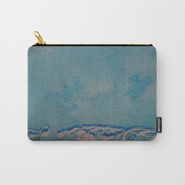 Venice marble (cyan) Carry-All Pouch | Other, Cyan, Color, Photo, Venive, Digital, Marble, Macro 