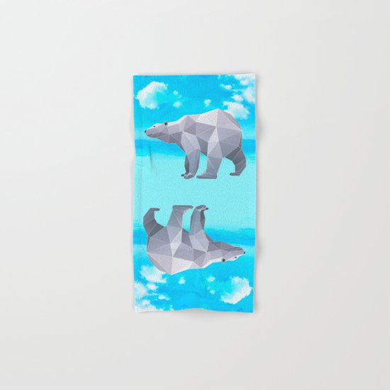Polar Bear Hand & Bath Towel