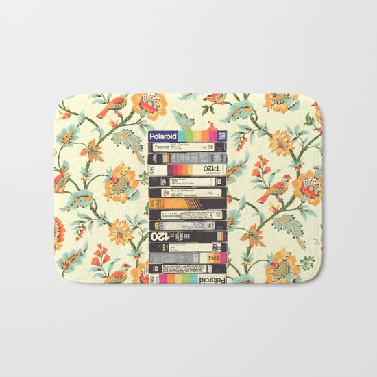 VHS & Entry Hall Wallpaper Bath Mat