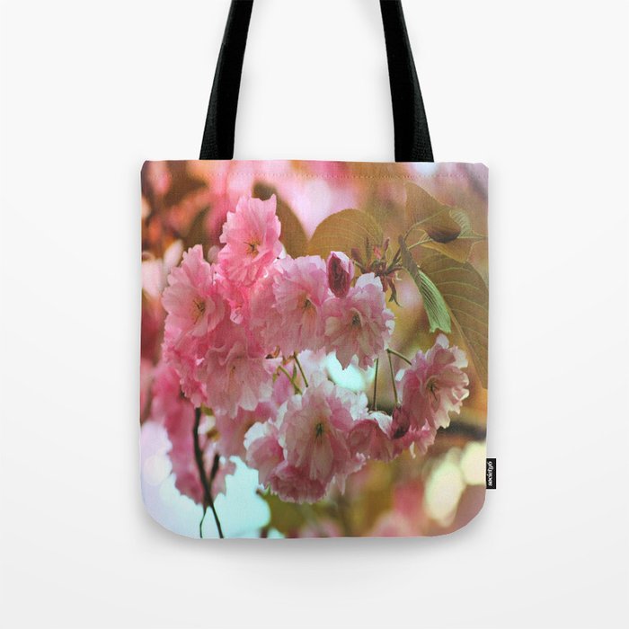 Cherry Blossoms Tote Bag by Judy Palkimas | Society6