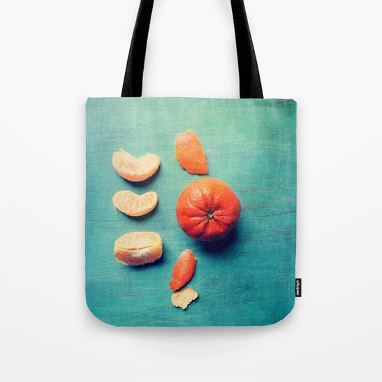 Orange Wedge Tote Bag