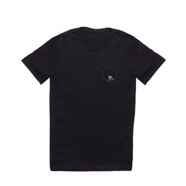 Curiosity (2014) T Shirt | No, Round, Abstract, Black, And, Minimal, Be, Curiosity, Man, Inventive 