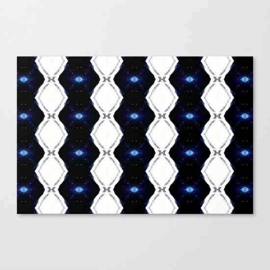 SPACE THRU RIBBONS Canvas Print