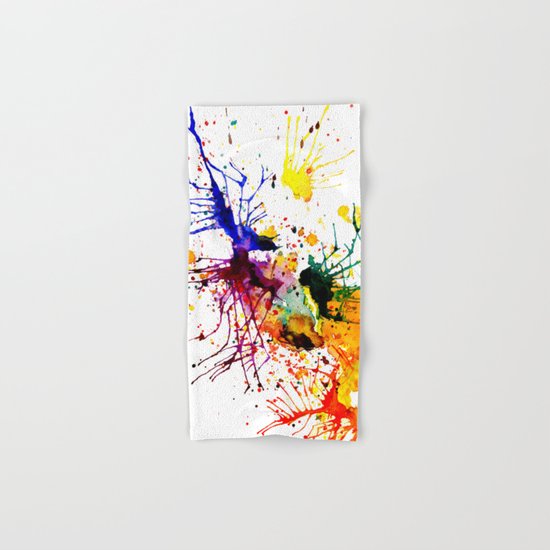 bright fantasy Hand & Bath Towel
