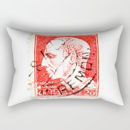 Ceasar Stamp Rectangular Pillow