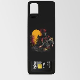 Firefighter Hero Illustration Android Card Case