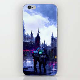 Westminster Cyberpunk iPhone Skin