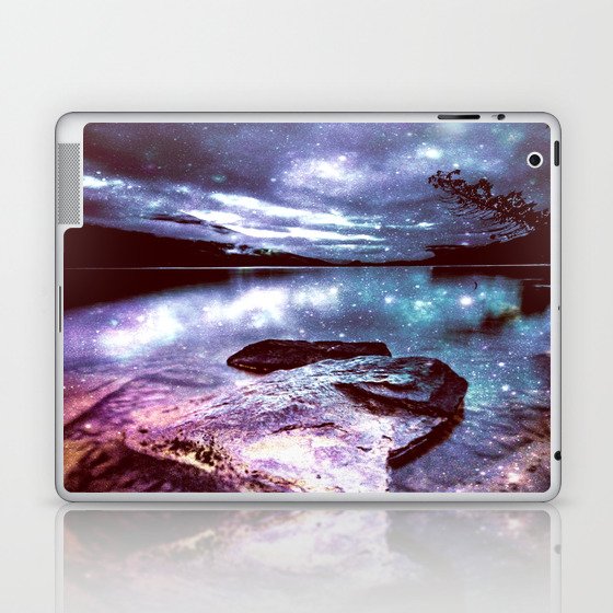 Magical Mountain Lake Colorful Laptop & iPad Skin