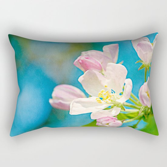Apple Blossom Rectangular Pillow