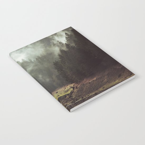 Foggy Forest Creek Notebook