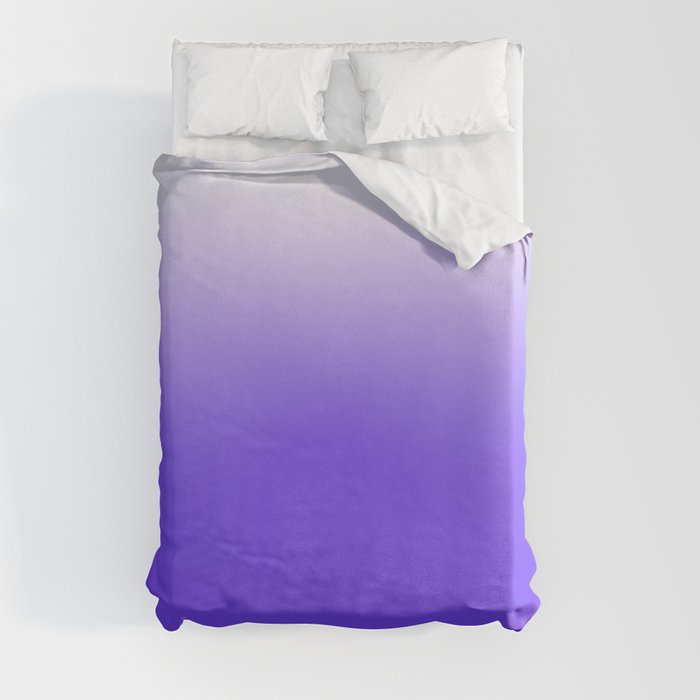 BLUE VIOLET OMBRE Duvet Cover