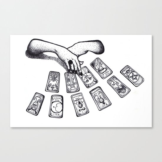Tarot Canvas Print