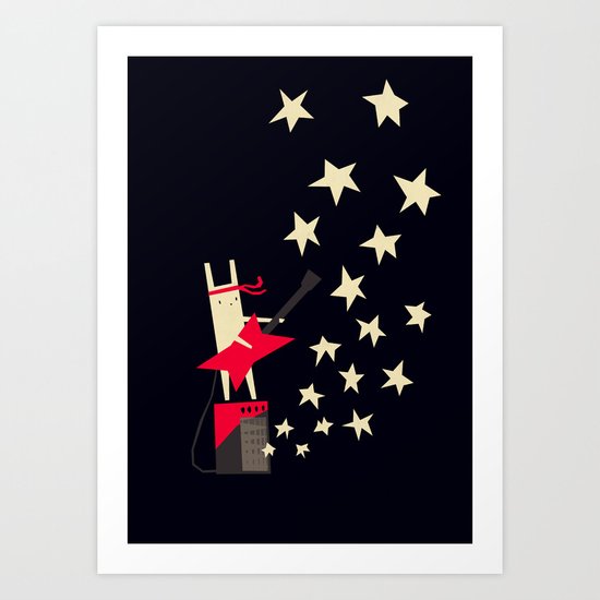 Rock it! Art Print