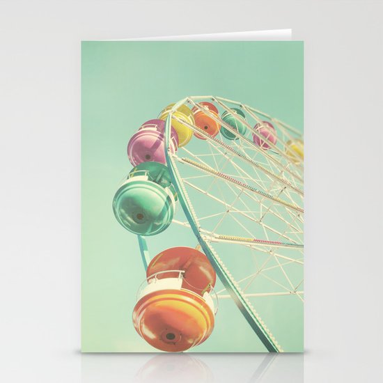 Rainbow Wheel Stationery Cards