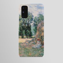 Haystacks by Claude Monet Android Case